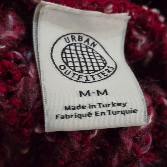 Urban Outfitters Women's‎ Red Turtleneck Cropped Sweater Size Medium - Picture 6 of 6